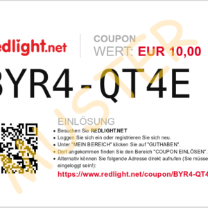 Redlight-Coupon 20