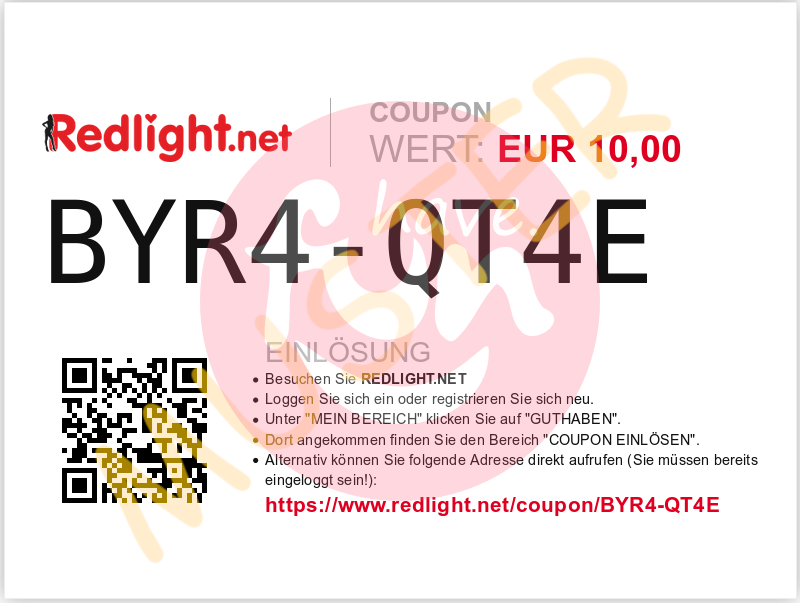 Redlight-Coupon 30